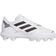 Adidas Kid's Purehustle 3 MD Cleats - Cloud White/Core Black/Silver Metallic