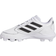 Adidas Kid's Purehustle 3 MD Cleats - Cloud White/Core Black/Silver Metallic