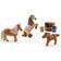 Schleich Miniature Shetland Pony Family 41432