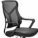 XL Møbler Santo Black Kontorstol 114cm