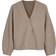 Vila Juice V Neck Jacket - Natural Melange