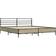 vidaXL Engineered Wood /Metal Sengeramme 180x200cm