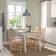 IKEA PINNTORP Light Brown/White Bordsgrupp 75x125cm 5st