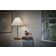 Le Klint Model 328 Paper Smoked Oak/Brass Bordlampe