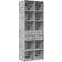 vidaXL 3281465 Concrete Grey Förvaringsskåp 70x185cm