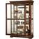 Howard Miller Kane Transitional Brown Glass Cabinet 50x80"