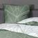 Janine Mako Satin Duvet Cover Green (220x155cm)