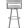 Amisco Browser Gray Bar Stool 37.8"