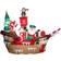 Gemmy Inflatable Decorations Giant Christmas Pirate Ship