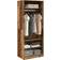 vidaXL 3307700 Antique Wood Kleiderschrank 80x200cm