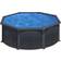 Swim & Fun Uima-allas Basic Ø350x132 cm musta grafiitti
