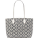 Kate Spade Flower Jacquard Bleecker Large Tote - Charcoal Grey Multi