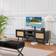 VEVOR Media Console Black TV Bench 55x19"