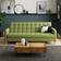 Dunelm Harlow Flatweave Light Moss Sofa 204cm 3 Seater