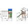 Jungle Gym Playtower Home 2.1 with 2 Swing Module 220 Excl Slide