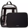 Steve Madden Backpack with Laptop Pouch - Black/Clear