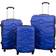 Borg Living Lightweight Suitcase - 3 delar