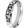 T.H.Baker Court Embossed Wedding Ring - White Gold