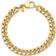 Gem & Harmony Men's Curb Link Bracelet - Gold