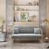 Yaheetech color 2 Seater Upholstered Light Sofa 143.5cm 2 Seater