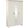 Birlea 3 Door Highgate Cream Wardrobe 111.9x180cm