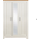 Birlea 3 Door Highgate Cream Wardrobe 111.9x180cm