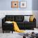 Yaheetech 3 Seater Black Sofa 480.1cm 3 Seater