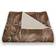 Designs Direct Creative Group Woven Throw Blankets Brown (152.4x127)