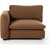 AllModern Margorie Brown Sofa 115" 4pcs 3 Seater