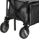 OutSunny Folding Wagon Garden Cart Collapsible Camping Trolley