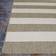 Breakwater Bay Papatya Striped Gray, White 26x141"