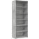 vidaXL 3281690 Concrete Gray Sideboard 70x185cm