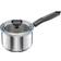 Fiskars Functional Form Kasserolle 1.5 L Rustfrit Stål med låg 18.4cm
