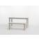 Tojo Bank White/Natural Dining Table 47x120cm