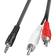 Goobay 3.5 mm - 2RCA M-M 10m