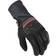 Macna Shellar perforierte Motorrad Handschuhe, schwarz-rot, Größe Unisex