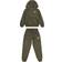 Nike Kid's Sportswear Club Fleece Tracksuit - Cargo Khaki/White (FD3114-325)