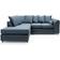 Abakus Direct Darcy Turquoise Sofa 212cm 2pcs 3 Seater