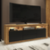 Creative Furniture Modern Oak & Black TV Bench 160x60cm