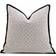Shein 1pc Luxury Velvet Chenille Thick Throw Pillow Cover Decorative Black White Cushion Cover 12x20 18x18 20x20in For Sofa Livingroom Bedroom Pillowcase Home Cushion Case Cushion Cover Black, White (50x30cm)