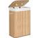 Shein SONGMICS Bamboo Laundry Basket, XL Foldable Storage Hamper With Removable Washable Lining, 72L, 40 X 30 X 60 Cm, Natural