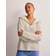 Selected Femme Halv Lynlås Pullover hvid