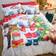Catherine Lansfield Retro Santa Duvet Cover White, Multicolour (200x135cm)