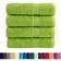 vidaXL Premium Bath Towel Green (100x50cm)