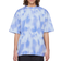 HUGO BOSS Dielo Seasonal Print T-shirt - Light Blue