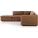 AllModern Margorie Brown Sofa 112.8" 5pcs 5 Seater