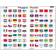 Larsen Flags of the World 80 Pieces