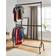 House of Home Garment Black Clothes Rack 152x218cm