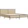 vidaXL 3279993 Sengeramme 120x200cm