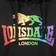 Lonsdale Ramelton Hoodie - Black/Rainbow